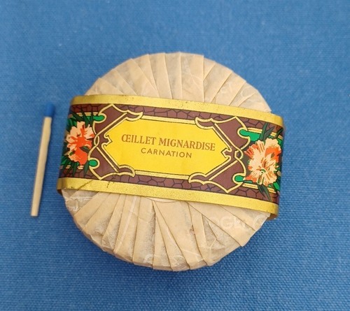 Vintage Luxusseife Roger & Gallet Paris Ceillet Mignardise Carnation Nelke - Bild 1 von 6
