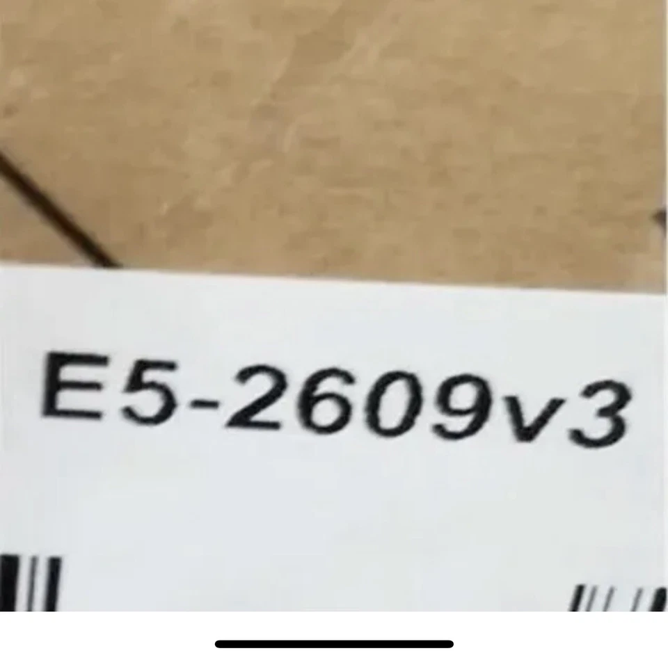 1.9GHz HP Xeon E5-2609v3 G9 DL380 719052-B2 Full Processor Option Kit - Image 3 of 4