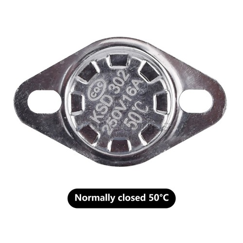 Ceramics Thermostat KSD302 16A 250V NC NO Normal Open/Closed Temperature Switch - Picture 22 of 29