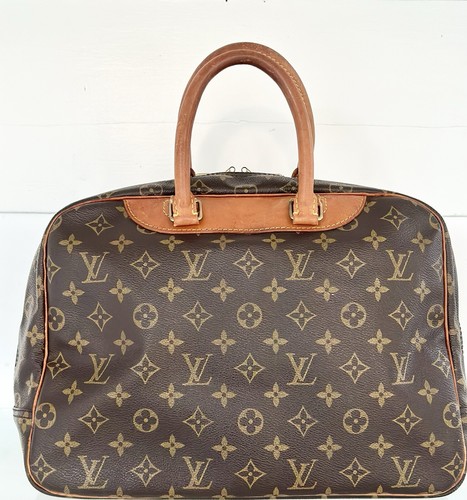 Louis Vuitton Authentic Monogram Deauville Handbag - Vintage - Picture 2 of 16