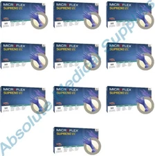 *500-Gloves* Microflex Supreno EC Extended Cuff PF Nitrile XX-Large SEC-375-XXL