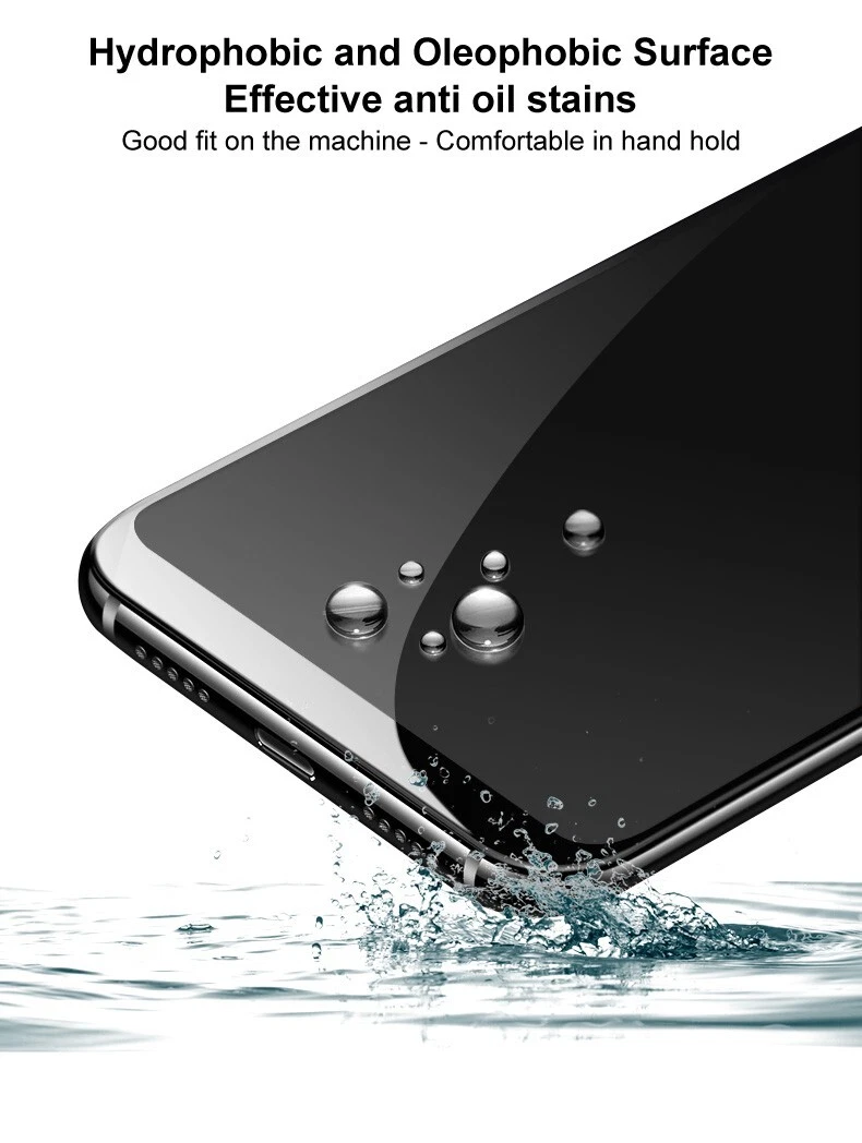 Imak Full Cover Tempered Glass Screen Film For ZTE nubia Red Magic 10 9s 8 Pro + - Picture 10 of 13