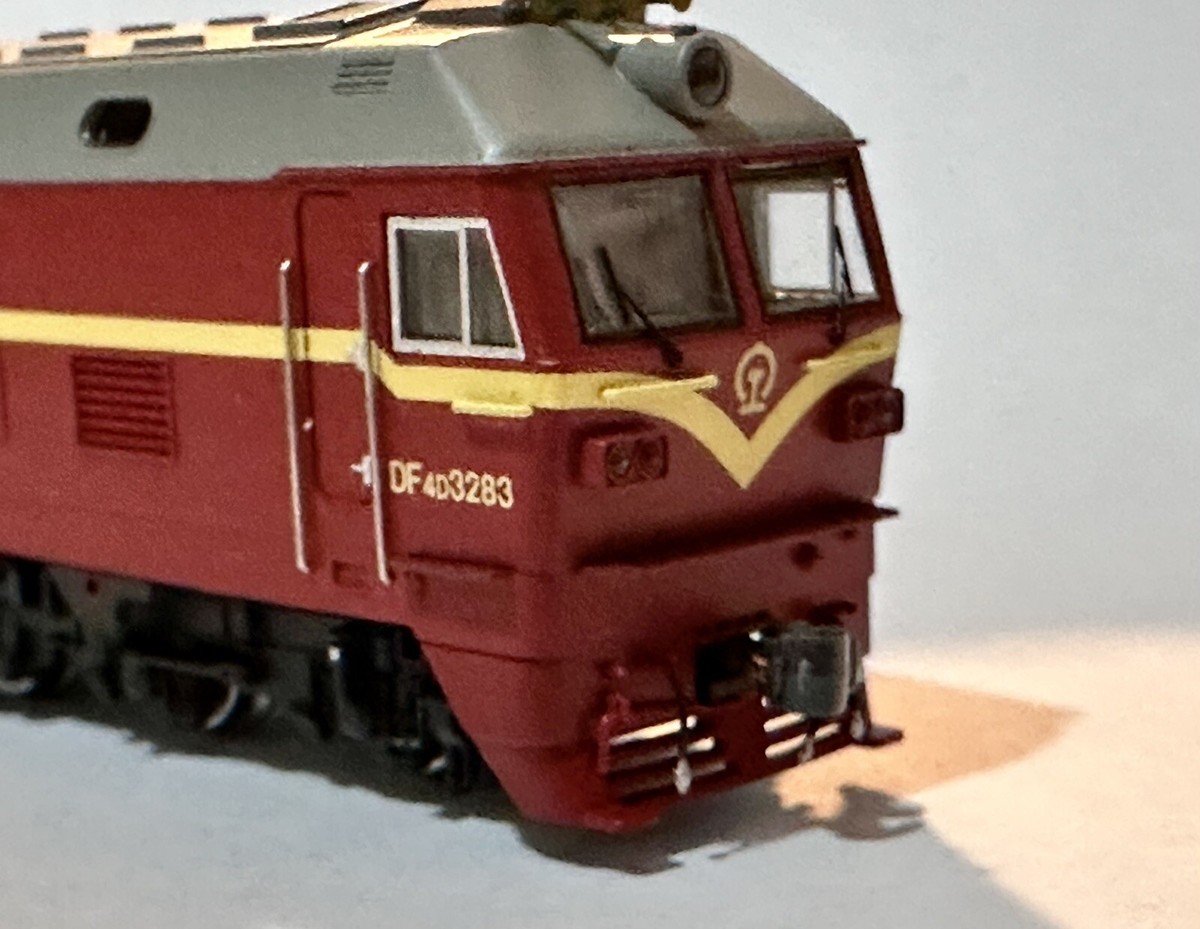 鉄道模型 UDma23ki CHINA N Scale CMR DF4D 3283 Diesel Loco 沈局沈段 New 2024 1