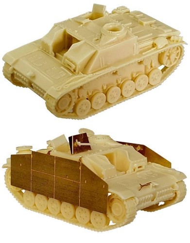 StuG III Ausf G 1944 StuH42 Assault Howitzer. AlsaCast 8775.156 New 1/87 - Picture 3 of 4