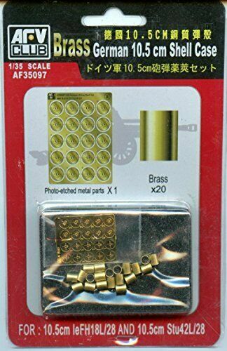 German 10.5Cm Shell Cases 1-35 Afv Club (4716965350970)
