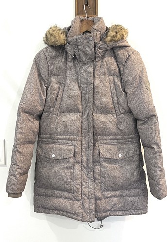 LAUREN RALPH LAUREN Jacke Anorak SMALL Dawn Wasserfall Federn Wolle - Bild 3 von 17