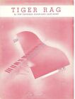 Original Dixie Land Jazz Band Ragtime Piano Solo Sheet Music The Tiger Rag