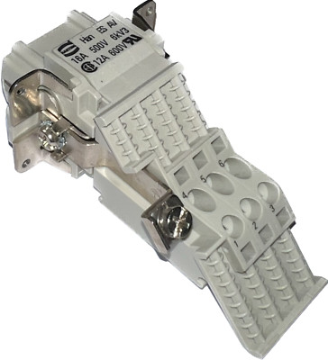 Harting Han ES AV 16A 500V 6kV3 / 12A 600V