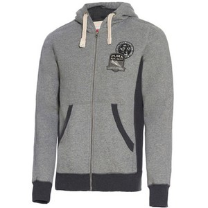 puma mens zip through hoodie