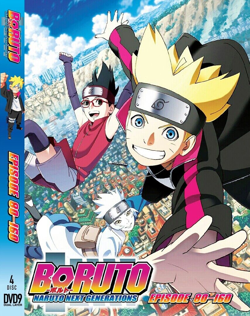 DVD Anime Boruto: Naruto Next Generations Volume 1-160 English Dubbed