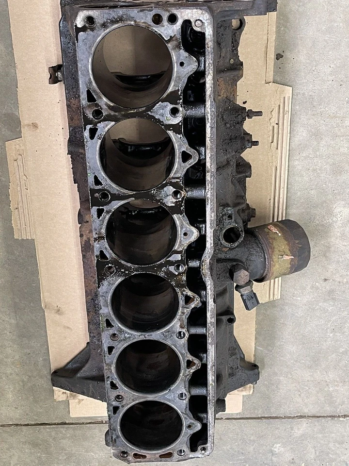 Bloque de motor Jeep TJ Wrangler 01-04 Jeep Cherokee 4,0 L 6 cilindros 2000-2004 OEM CC A4 Foto 3 de 4