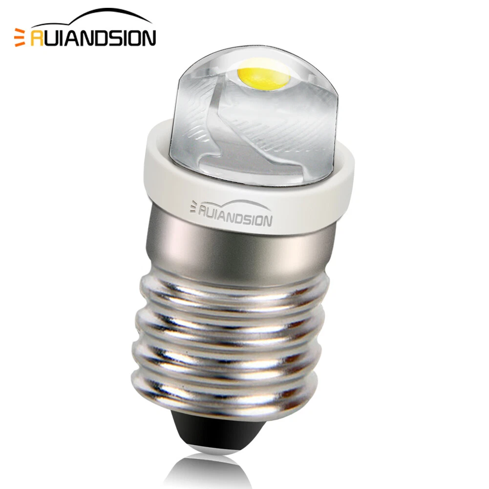 Led bulb for flashlight outlet