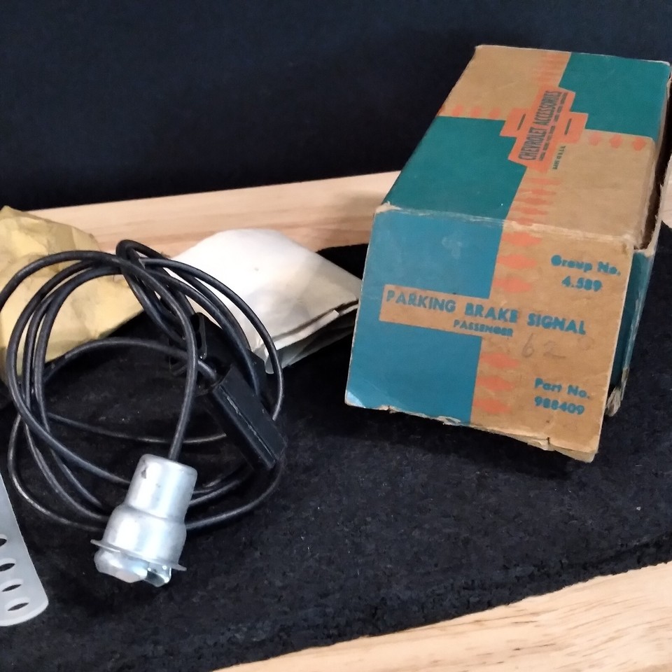 196162 Chevrolet Parking Brake Signal Switch Kit NOS 988409 eBay
