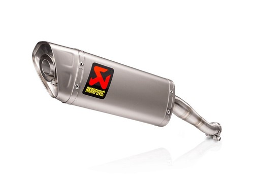 Italjet Dragster 125 / 200 2021-2024 Akrapovic Titan Schalldämpfer Slip-On Kit - R - Bild 2 von 2
