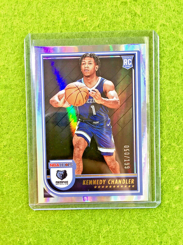 Kennedy Chandler SILVER PRIZM ROOKIE CARD # /199 SP RC 2022 Hoops MAKE AN OFFER