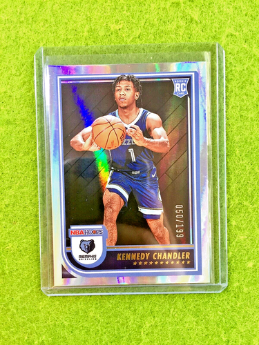 Kennedy Chandler SILVER PRIZM ROOKIE CARD # /199 SP RC 2022 Hoops  MAKE AN OFFER - Picture 1 of 24