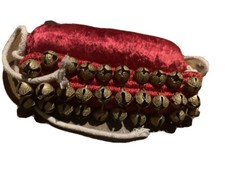 Kathak Tańczące Dzwony Ghungroos Czerwone Nowe. Jedna para 3 linie