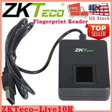 ZKTeco Live10R ZK9500 USB Biometric Fingerprint Scanner Reader Sensor Free SDK