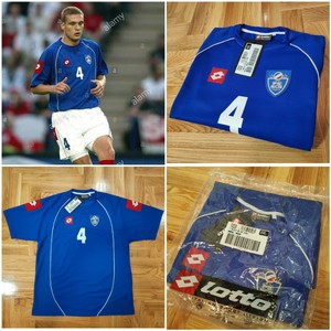 Auth-Vintage-Yugoslavia-Lotto-Jersey-Vidic-Player-Issued-XXL-2002-03-Home-Shirt