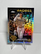 MANNY MACHADO  2024 Topps Chrome Logofractor  #12 Padres