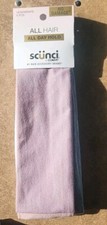Scunci All Hair All Day Hold 5 Pack Piece Headwraps Pink Purple White Gray Black