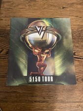 1986 Van Halen 5150 Tour Book. Very Good Condition Eddie Van Halen Sammy Hagar