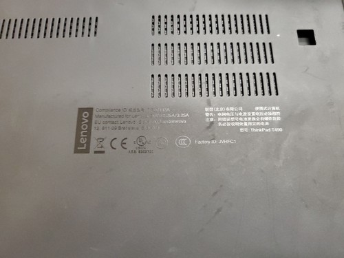 Lenovo ThinkPad T490 14" FHD I7-8565U 8GB Ram 256GB SSD Windows 11 Pro 42325-5 - Picture 20 of 20