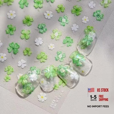 Aurora St Patrick's Day Nail Stickers 5D - Aurora