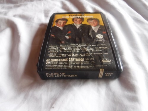 The Lettermen: Close Up (8-Track Tape) - Picture 2 of 3
