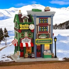 Lemax® Caddington Village® West Side Market Shops