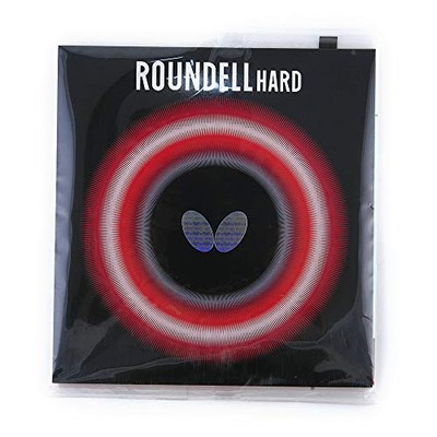 Butterfly Table Tennis Rubber Roundel Hard Back Soft Tension Speed 05890 Black