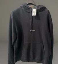 Saint Laurent Logo Hoodie Black Size XXL Used Pullover Bogo