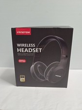 Vanotom R916 Wireless Bluetooth Headphones Over Ear HiFi Headset Black NEW