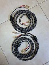 ViaBlue SC-2 Silver-Series speaker cable single-wire 2,50m.Viablue Bananas