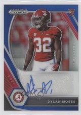 2021 Panini Prizm Draft Picks Blue 47/149 Dylan Moses #DPA-DMO Auto 2a9
