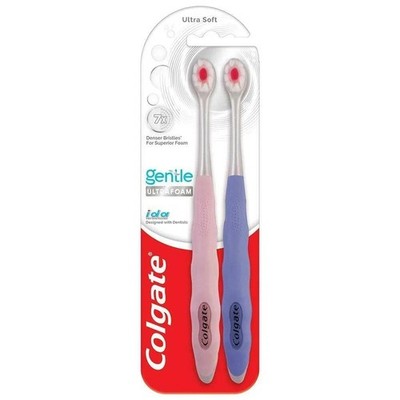 Colgate Gentle Ultrafoam Ultra Soft Zahnbürste 2 Stück,