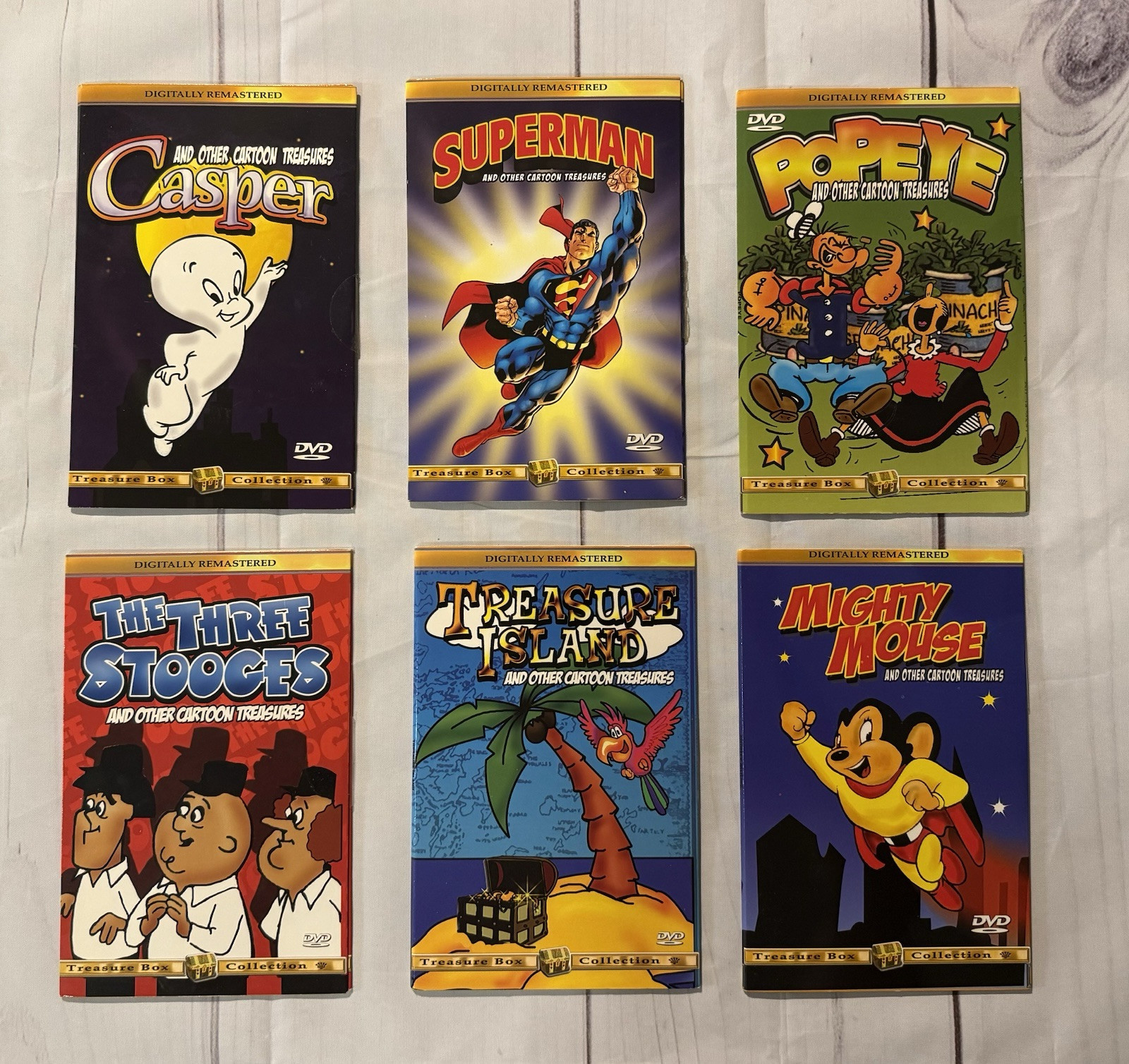 treasure box collection dvd Lot Of 6