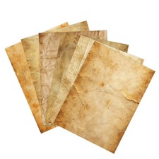Vintage Computer Paper Parchment Writing Stationary Papers 48 Sheets,A4 Old A...