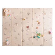 Nuby Reversible Baby Play Mat Soft Lightweight Foam Foldable - Rainbow