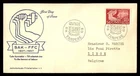 Mayfairstamps Finland FDC 1957 Hands Holding Sledgehammer First Day Cover aaw_54