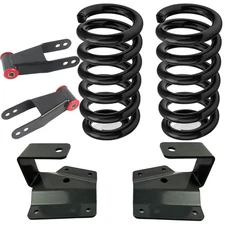 F 3" R 4'' Lowering Drop Kit For Chevrolet Silverado 1500 1999-2007