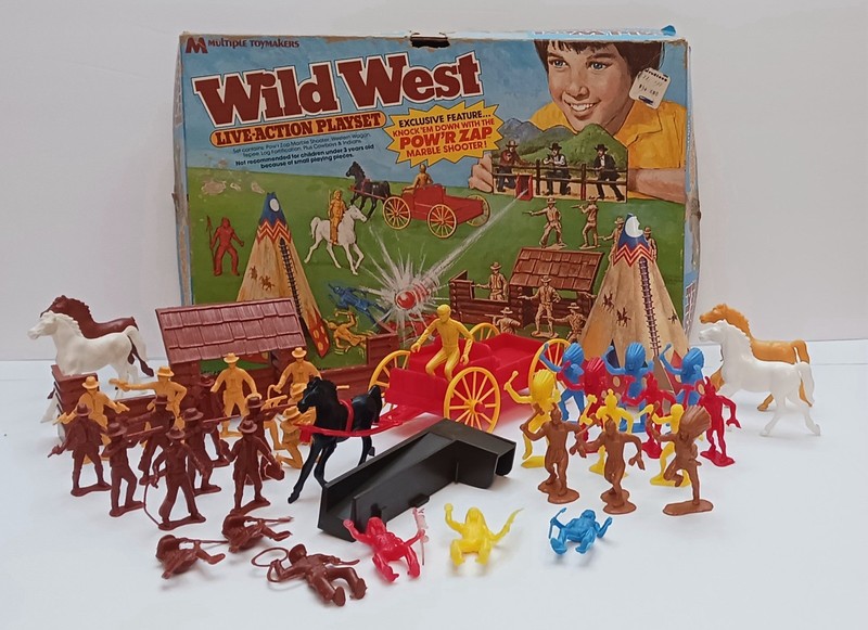 MPC’s Wild West “Live Action” Playset