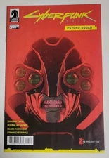 Cyberpunk 2077 Psycho Squad #1 02/2025 VF+ CVR B Valderrama DARK HORSE COMICS