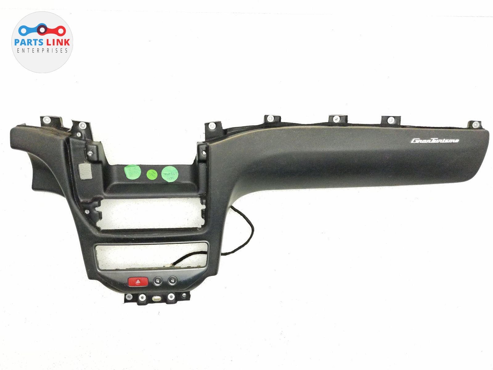 2007-17 MASERATI GRANTURISMO RIGHT DASH TRIM CENTER RADIO BEZEL COVER SWITCH 145