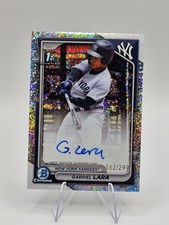Gabriel Lara- 2024 Topps Chrome Bowman 1st #CPA-GL Speckle Refractor Auto  /299