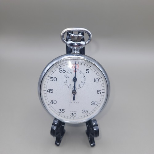 Vintage Gallet Swiss Chronograph Wind Up Stopwatch - 30 Minute- Working