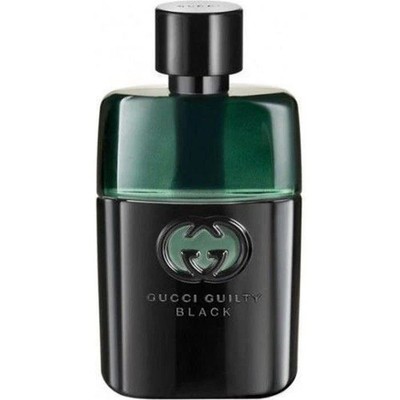 GUILTY BLACK by Gucci 3.0 / 3 oz EDT Cologne for Men NEW tester WITH CAP