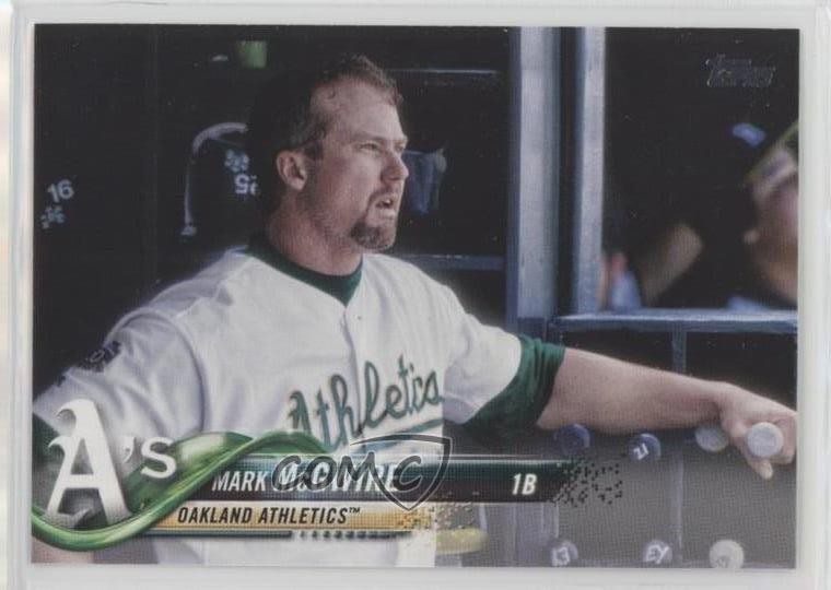 2018 Topps Update Legend Variation SP Legend Variation Mark McGwire #US259 nd3