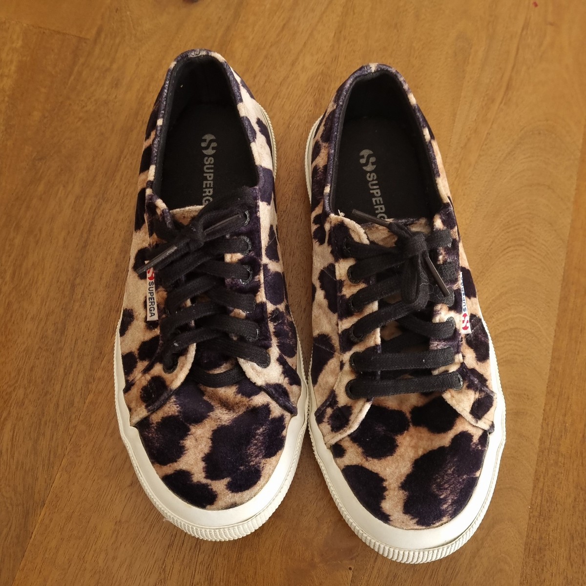 SUPERGA★2750-FANVELVETW★レオパード柄 Superga 2750 FANVELVETW - Velvet Leopard Sneakers - Sneakers