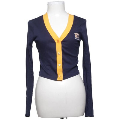 Iets Frans, Strickjacke, Damen, Größe: XS, Blau/Gelb, Baumwolle #gu6